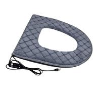 Siège De Toilette Chauffant USB | Chauffage Ajustable 5 Niveaux,Coussin De Siège De Toilette Avec Minuterie - Design À Branchement Pour Personnes Âgées, Salle De Bain, Appartement Et