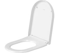Siège de toilette Duravit universel, sans abaissement automatique, charnières...