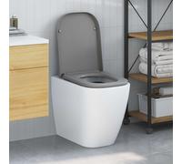 Siège de toilette Duroplast Accessoire salle bain Toilette moderne vidaXL vidaXL