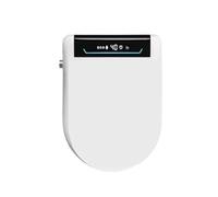 Siège de toilette électrique intelligent avec eau chauffée, télécommande sans fil, buse autonettoyante, couvercle à fermeture lente, eau chaude instantanée, séchoir à air