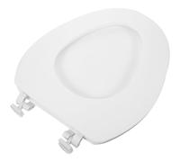 Siège de Toilette EVA Blanc Épais, Installation Stable | Surface Lisse, Entretien Facile, Usage Maison et Maintenance D’hôtels, Managers de Biens et Sanitaires Publics