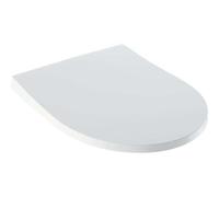 Siège de toilette Geberit iCon Slim avec couvercle, wrap over, antibactérien,...