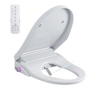 Siège de toilette intelligent avec buse, siège de douche électrique, abattant de WC avec système d'abaissement automatique, siège de toilette chauffant, neutralisation des odeurs, séchage à l'air