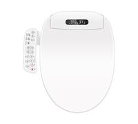 Siège de Toilette Intelligent, avec Siège Chauffant, Siège de Toilette Multifonction, Installation Facile, pour Toilettes de Salle de Bain, Hôtels, Appartements(51cm/20in)