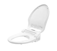 Siège de toilette intelligent avec télécommande, multifonction, chauffant, japonais, avec buse à 32 °C, 36 °C, 40 °C, réglage de la température de l'eau, en forme de V