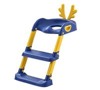 Siège de toilette pliable pour salle de bain avec échelle de tabouret, accessoires de salle de bain avec coussin antidérapant pour 6 mois à 10