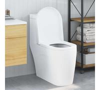 Siège de toilette Polypropylène Accessoires de salle de bain Ergonomique vidaXL