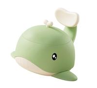 Siège de toilette portable pour enfant avec bol amovible en forme de baleine léger pour voyage, utilisation à la maison, siège de toilette léger pour bébé pour une utilisation en extérieur