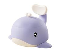 Siège de toilette pour bébé facile à nettoyer en forme de baleine pour bébé de 12 mois et plus