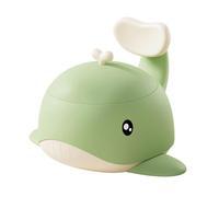 Siège de toilette pour bébé facile à nettoyer en forme de baleine pour enfants de 12 mois et plus