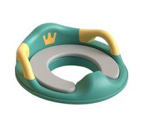 Siège de toilette pour enfant avec poignée, pot rembourré, adaptateur d'entraînement | Siège confortable, aide toilettes pour les voyages, le camping, la toilette à la maison, l'apprentissage