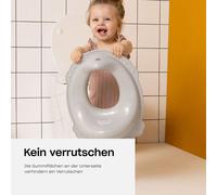 Siège de toilette pour enfants, utile pour l'entraînement à la propreté, pour filles et garçons, matériau solide, caoutchouc antidérapant