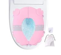 Siège de toilette pour tout-petits - Fixation anti-éclaboussures | Pliable, antidérapant et portable pour enfants, bébés, filles, maison, salle de bain, voyage, voiture