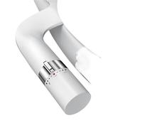 Siège de toilette rétractable ultra-mince à double buse réglable for bidet à eau froide non électrique(3-8 Europe FR ES NL)