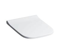 Siège de toilette Smyle Square, design mince, avec fermeture en douceur