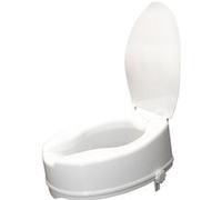 Siège de toilette surélevé en plastique avec couvercle Senator blanc - Hauteur 16 cm VR224H Blanc G