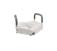 Siège de toilette surélevé avec accoudoirs Viscount - ALTAI - Blanc - Poids max. 180kg