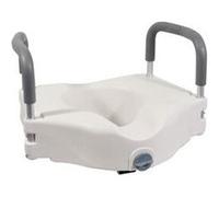 Siège de toilette surélevé avec accoudoirs Viscount - ALTAI - Blanc - Poids max. 180kg
