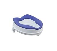 Siège de toilette surélevé Aidapt VR224M de 4 pouces avec rembourrage en TPR - sans couvercle