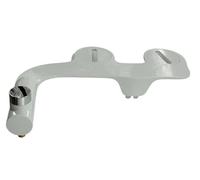 Siège de toilette ultra-fin à eau froide non électrique avec double buse et fixation arrière for bidet féminin(3-8 Europe FR ES NL)