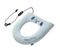 Siège de Toilettes Chauffant - Lavable Alimenté Par USB Chauffant Doux,Couverture Chaude De Siège De Toilette Douce - Maison Hôtel Appartement Camping-Car Restaurant Saison Hiver Climat Froid