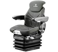 Siège de tracteur GRAMMER Maximo Comfort Plus, housse en tissu, anthracite/vert/argent, MSG 95 A/731 (1288546)