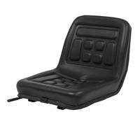 vidaXL Siège de tracteur universel – Métal, confortable et ajustable – Noir