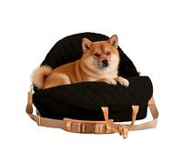 Siège de Transport pour Chiot - rehausseur étanche pour Animaux de Compagnie, lit de Voyage Portable | Sac pour Chiot Nylon Lavable, Berceau de sécurité Automatique Pliable, Transporteur de Voyage