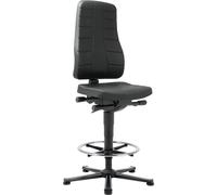 Chaise d'atelier pivotante All-In-One Highline patins + repose-pieds mousse inté Quantité:1