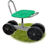 Siège de travail roulant réglable à 360 degrés pour désherbage, jardinage et entretien de la pelouse en plein air, chariot de jardin coulissant, C