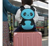 Siège de valise, siège de valise pour tout-petit, coussin bagage voyage portable avec sangles sécurité, convient aux bagages 20 à 28 pouces, bleu, pour tout-petit, bagages pour