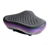 Siège de vélo à ressort double 31 cm pour Mountain City | Mousse épaisse haute densité, surface en cuir synthétique souple, imperméable, facile à nettoyer, résistant aux intempéries
