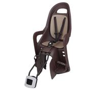 Siège De Vélo Arrière Avec Fixation Cadre Enfant Polisport Groovy Maxi Ff 29" - Marron - Tu Multicolore