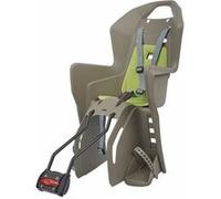 Polisport Siège enfant arrière Move Koolah 29 – Max 22 kg – Garçon – Marron/Vert