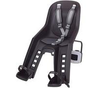 Siège de vélo avant POLISPORT Bubbly Mini Plus FF fixation cadre - noir/gris foncé Noir G