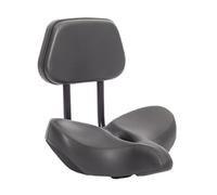 Siège de vélo avec dossier - Isolation thermique antidérapante | Housse de | Vélo avec support | Pour cyclisme, confortable, amortisseur, coussin pour conduite en plein air et usage quotidien