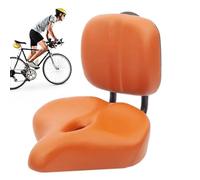 Siège de vélo avec dossier - Selle de vélo confortable pour femme, siège passager de vélo électrique | Siège de vélo surdimensionné avec mousse amortissante pour soutenir le dos, VTT, noir, gris, B