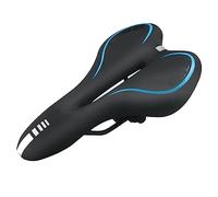 Siège de vélo confortable en mousse à mémoire de forme avec zone ergonomique en silicone pour vélo de montagne/vélo de route