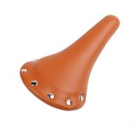 Siège de vélo en mousse haute densité 27,9 cm avec rivets | Rembourrage doux, rails en acier inoxydable, look vintage, 7 options de couleur, conduite urbaine