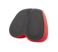 Siège de vélo imperméable avec base absorbant les chocs et support large pour un confort constant sur n'importe quel itinéraire (taille unique, rouge)