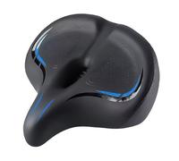 Siège De Vélo Large - Coussin De Siège Rembourré Extra Grand, Confortable Chaise De Vélo | Remplacement Du Siège De Vélo Surdimensionné Résistant, Conception De Pression Pour Les Navetteurs, Route,