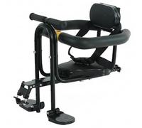 Siège de vélo pour bébé, siège de vélo pour tout-petit, monté à l'avant pour enfant réglable pour les âges 8 mois à 7 ans, sièges souples confortables en PU pour un cyclisme en famille en toute sé