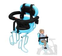 Siège de vélo pour enfant avec pédale et barre de sécurité, siège de vélo arrière pour enfant de 6 mois à 6 ans