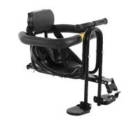 Siège de vélo pour enfant - Siège de vélo arrière léger, selle portable sécurisée | Selle ergonomique amovible pour vélos d'extérieur amovibles avec repose-pieds pour les voyages en famille avec les