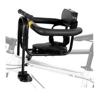 Siège de vélo pour Enfants pour Enfants sur Le siège de vélo Facile à Installer bébé avec Dos, pédale Pied, Bouton libération Rapide et Ceinture sécurité réglable, attachement pour Les enfan