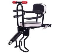 Siège de vélo pour Les Enfants Membres pour Tout-Petits montés en Bas âge Facile à Installer avec Dos, pédale de Pied, pièce jointe Rapide pour Les Enfants 2 à 5 Ans, style1, sièges