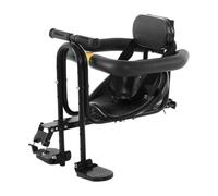 Siège De Vélo pour, Siège Arrière Amovible pour Vélo pour avec Pédales De Sécurité Et Support De Cadre en, Support Portable pour Les Voyages en Montagne | Réglables Con