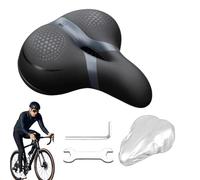 Siège de vélo rembourré, coussins de selle rembourrés, absorption des chocs, équipement d'équitation longue distance pour adultes, jeunes, filles, garçons, femmes, hommes