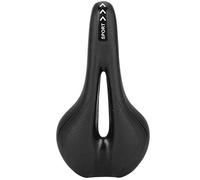 Siège de Vélo, Selle de Vélo Confortable, Coussin de Siège de Vélo PU Souple, Remplacement de Siège de Vélo, Accessoires de Cyclisme de Selle de Vélo Professionnelle pour Femmes Hommes Enfants(Noir)