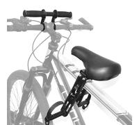 Siège de vélo vtt enfant monté avant pour 2 3 4 5 ans vendu siège bébé souple cadre de vélo de montagne pièces de selle pour enfants à dégagement rapide Black Seat